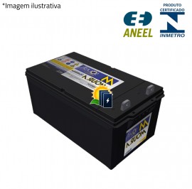 Bateria Solar Moura 12V 220AH Para Sistemas Off-Grid ou Hibridos
