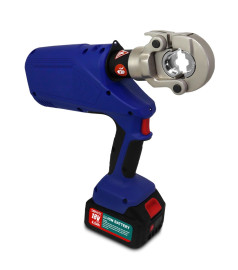 Alicate El�trico Hidr�ulico EZ-300 Crimpagem de Terminais � Compress�o 16-300mm� Kit com 2 Baterias 18V + Carregador + Matrizes (16 at� 300mm�) + Maleta